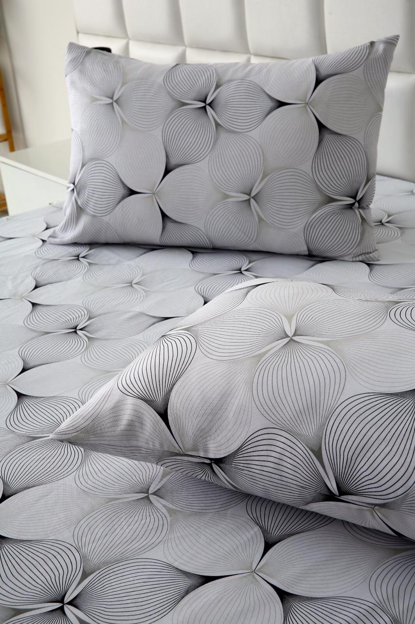 Fitted Bed Sheet-Pitch Grey Fitted Sheets Apricot