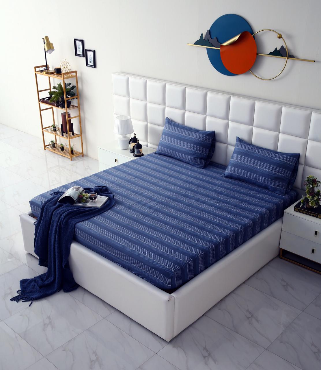 Fitted Bed Sheet-Sapphire Fitted Sheets Apricot