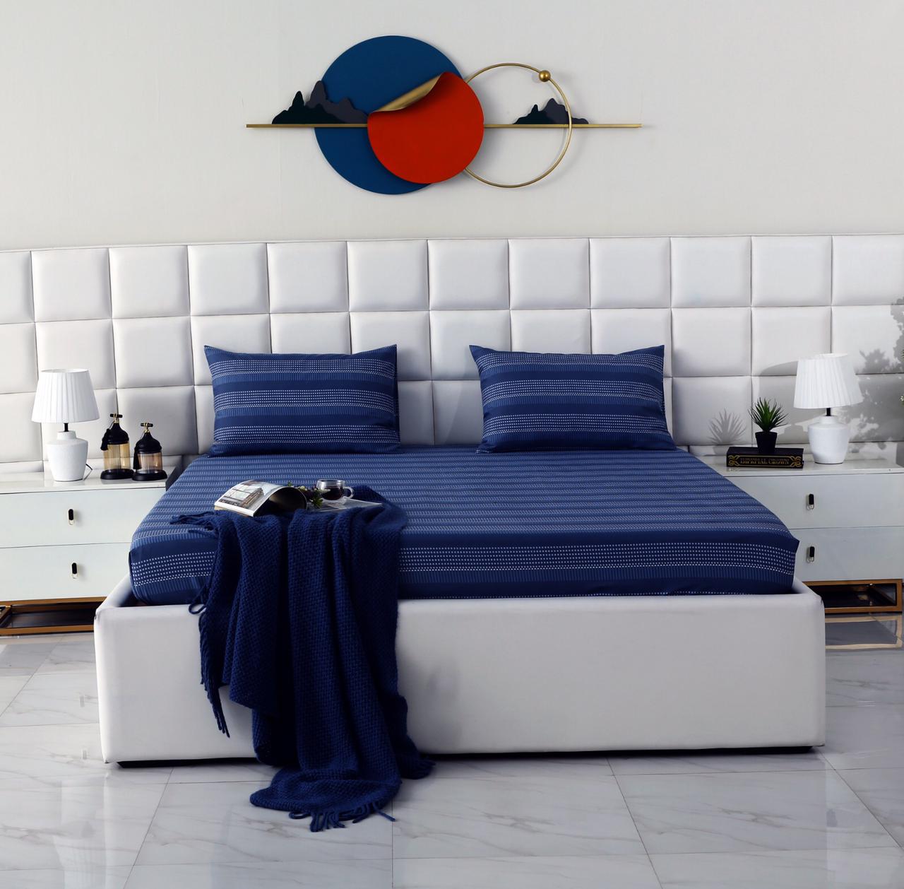 Fitted Bed Sheet-Sapphire Fitted Sheets Apricot