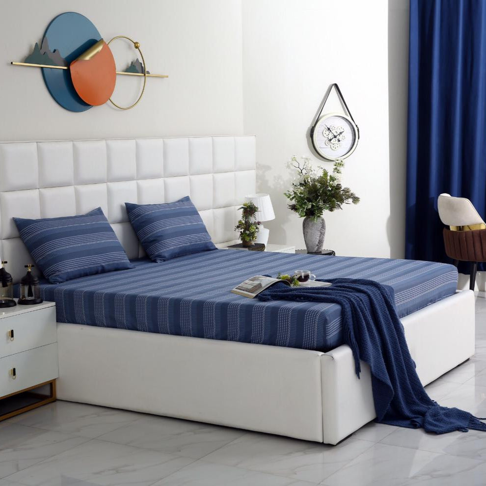 Fitted Bed Sheet-Sapphire Fitted Sheets Apricot