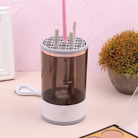 Electric Makeup Brush Cleaning Machine-SA2408-194 Cosmetic Organizer Apricot