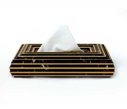 Acrylic Tissue Box-SA2408-244 Tissue Box Apricot