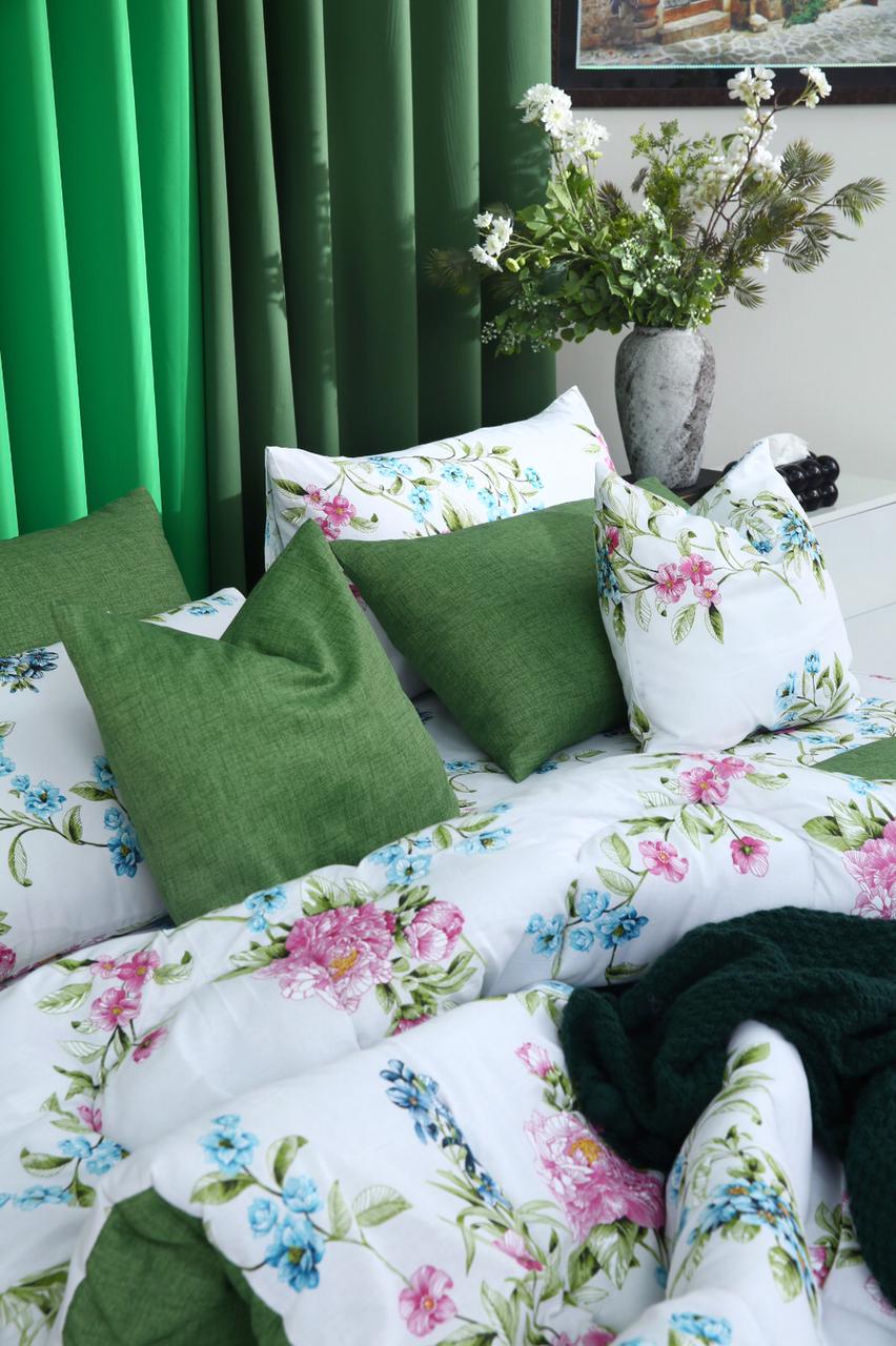 8 PCs Winter Comforter Set-Green Lotus Comforters Apricot