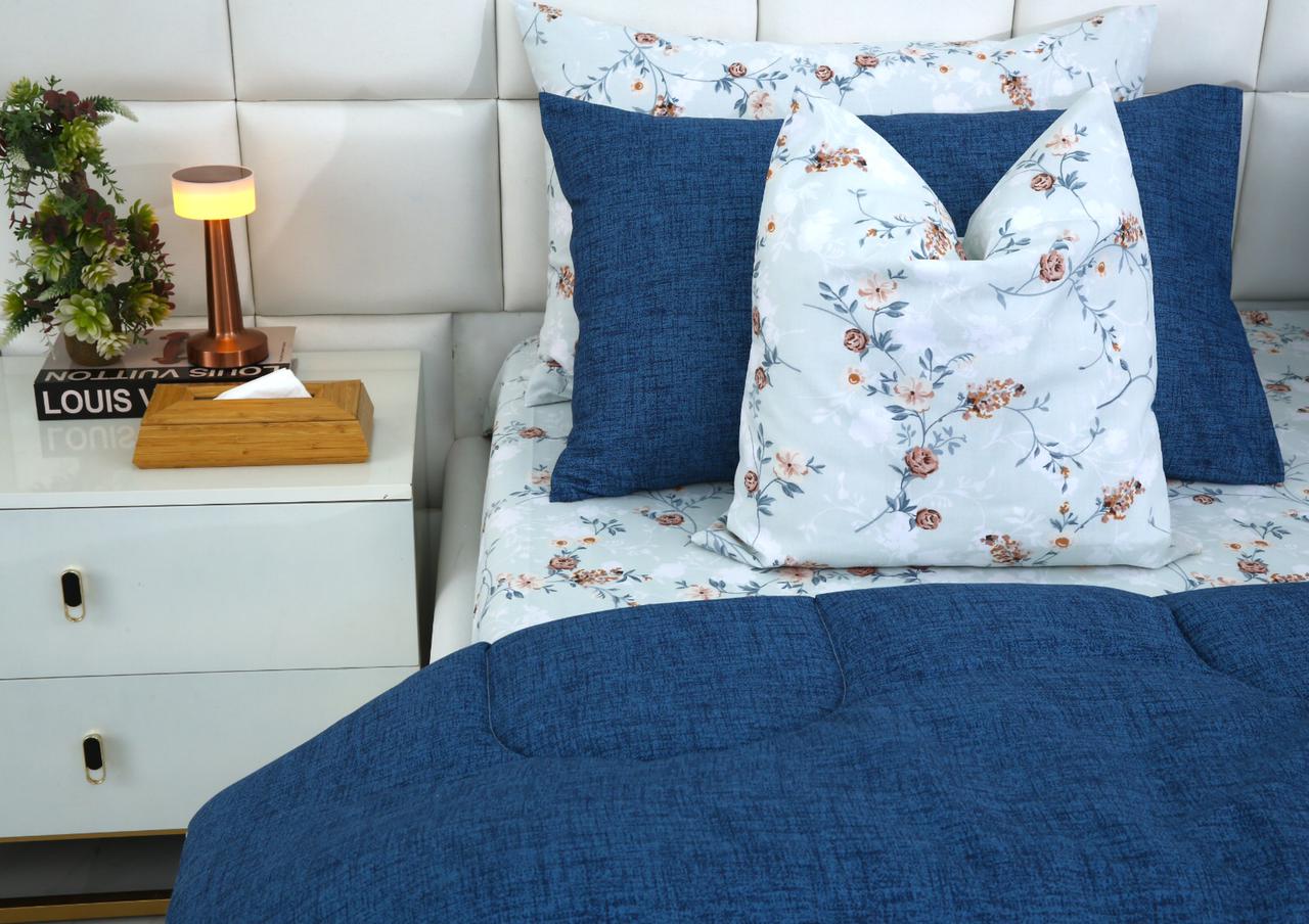 8 PCs Winter Comforter Set-Bluebells Comforters Apricot