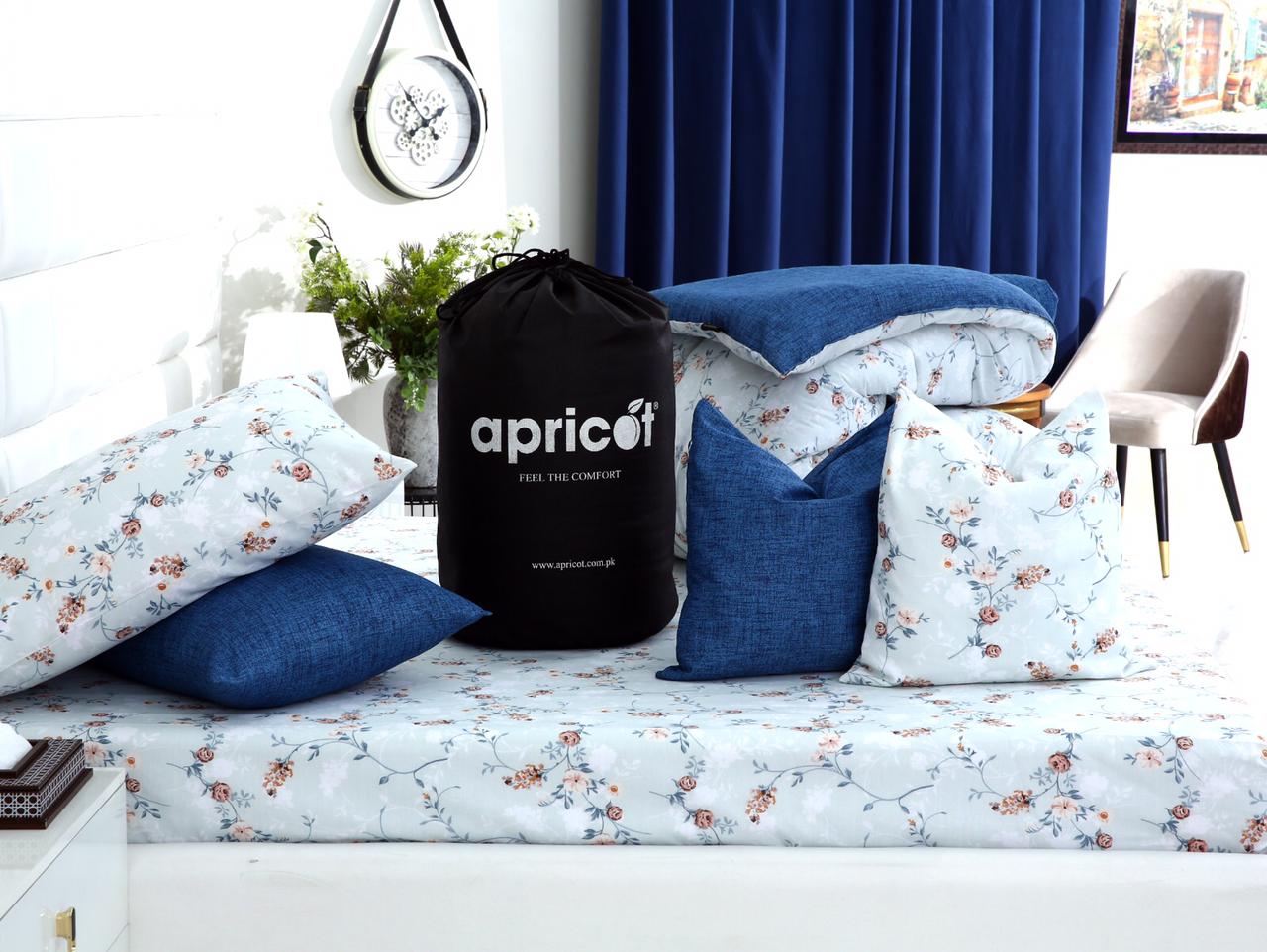 8 PCs Winter Comforter Set-Bluebells Comforters Apricot