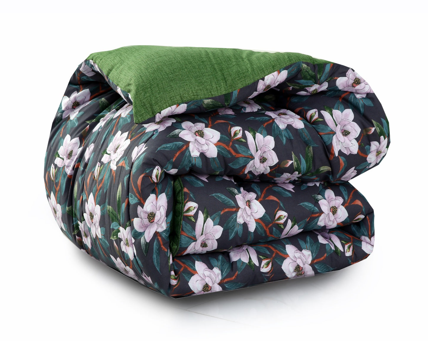 5 PCs Single Comforter Set-Snowy Petal Comforters Apricot