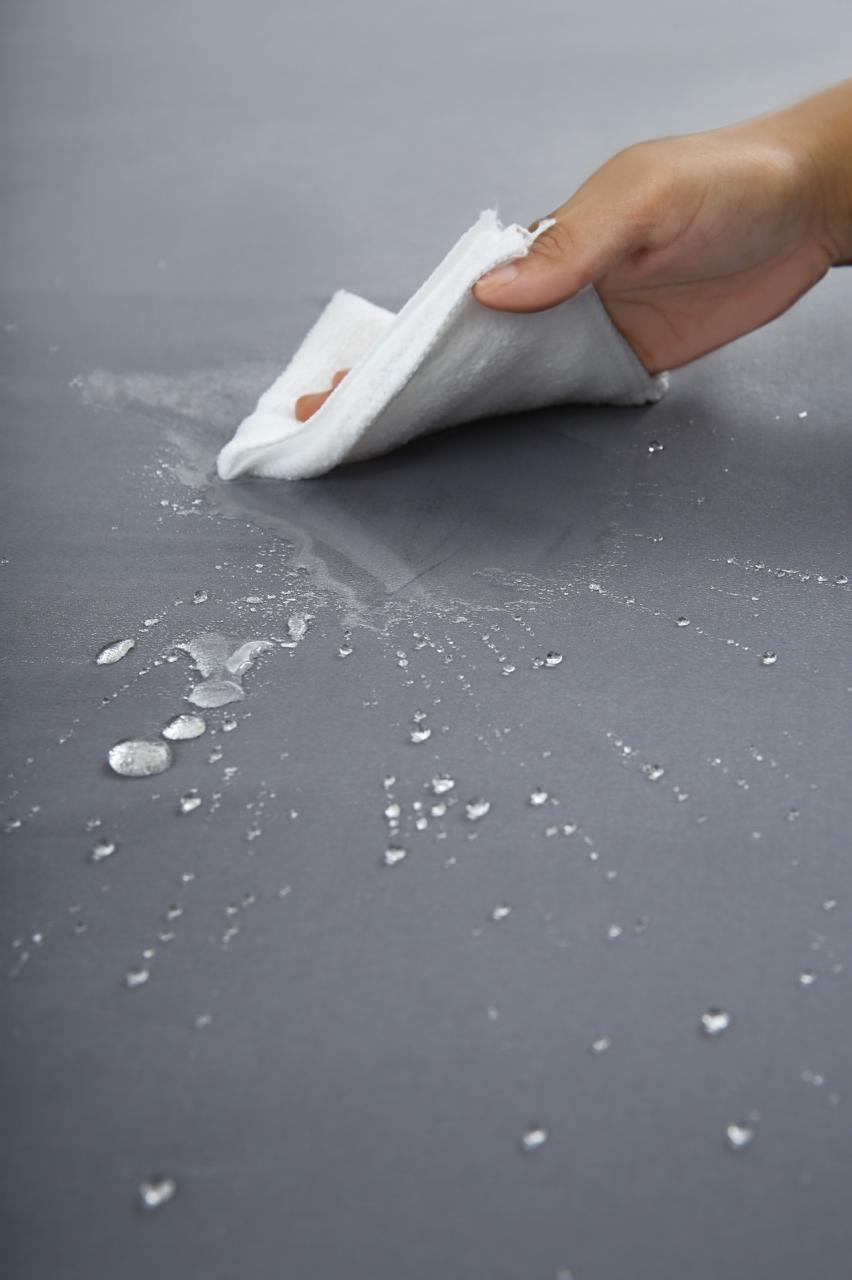 100% Water Replant Fitted Sheet-Grey