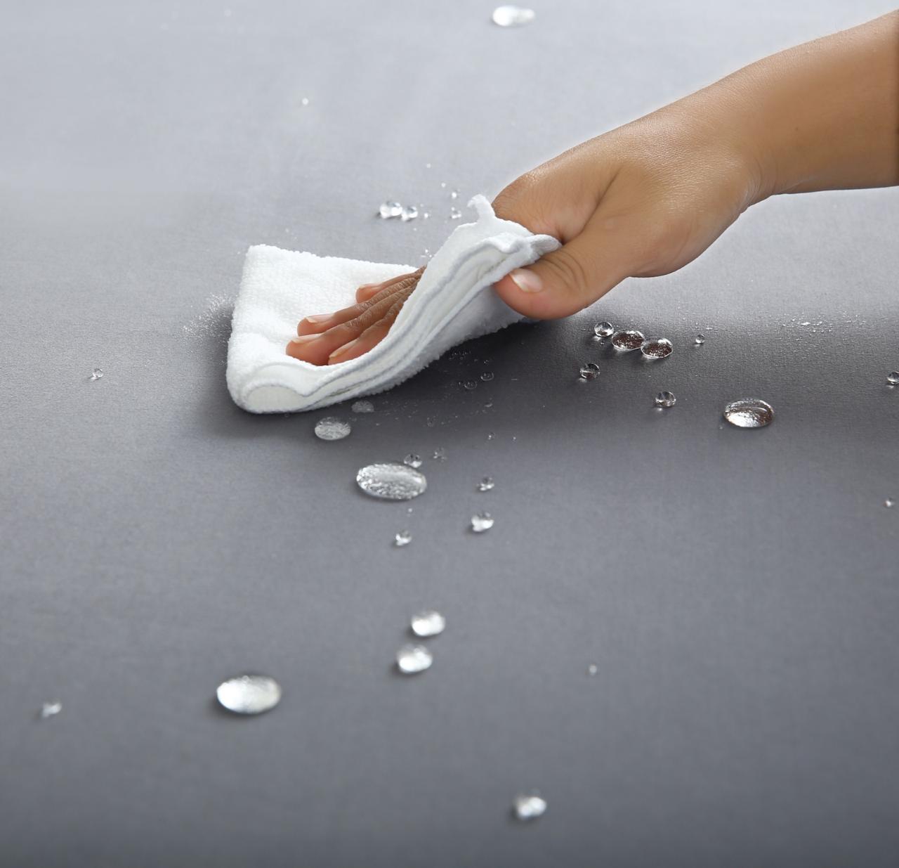 100% Water Replant Fitted Sheet-Grey