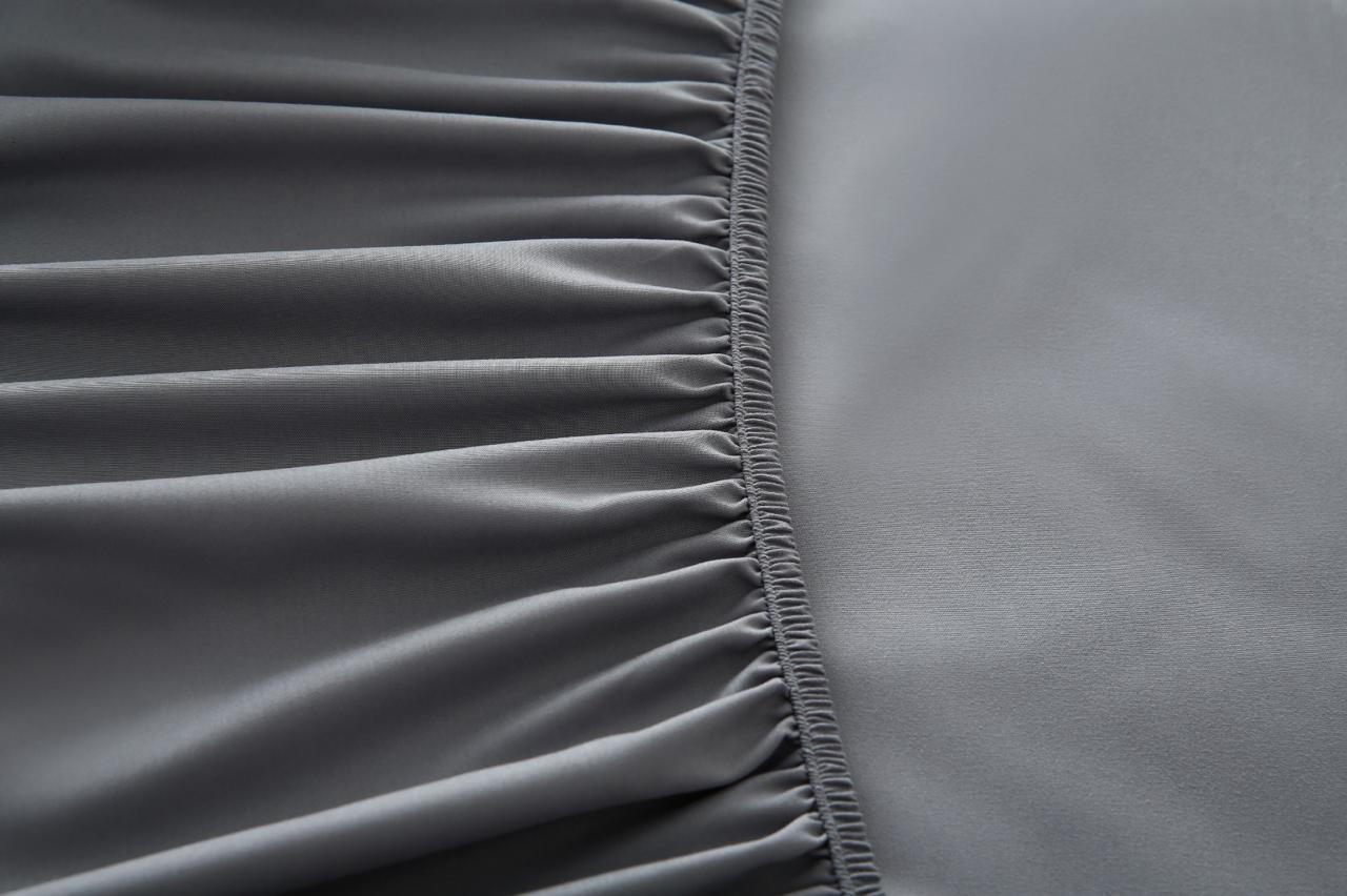 100% Water Replant Fitted Sheet-Grey