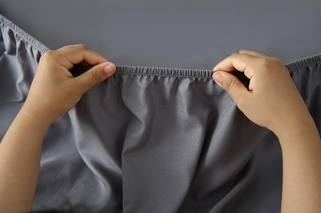 100% Water Replant Fitted Sheet-Grey
