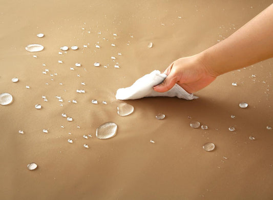 100% Water Replant Fitted Sheet-Beige