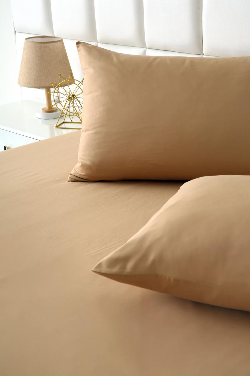 100% Water Replant Fitted Sheet-Beige