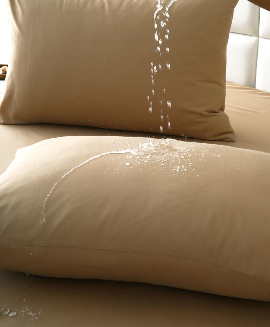 100% Water Replant Fitted Sheet-Beige