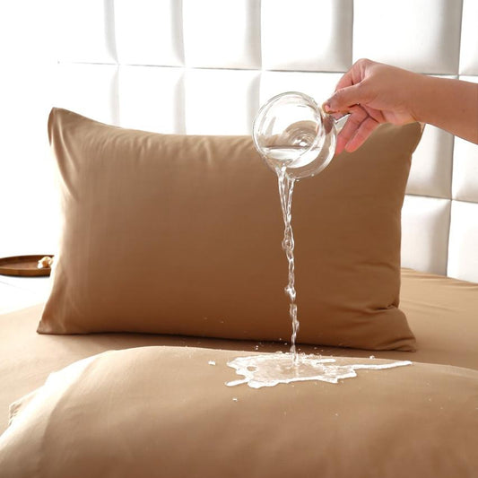 100% Water Repellent Pillow-Beige