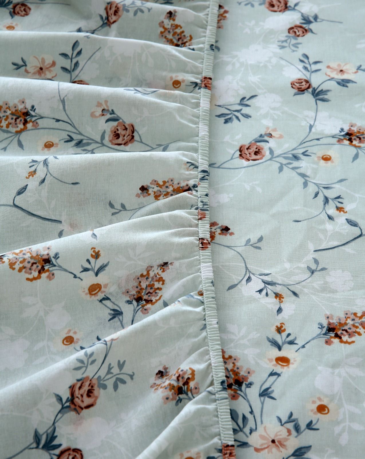 Fitted Bed Sheet-Harmony Fitted Sheets Apricot