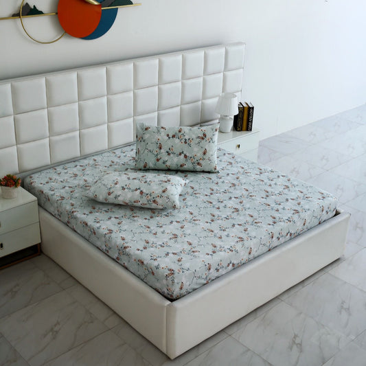 Fitted Bed Sheet-Harmony Fitted Sheets Apricot
