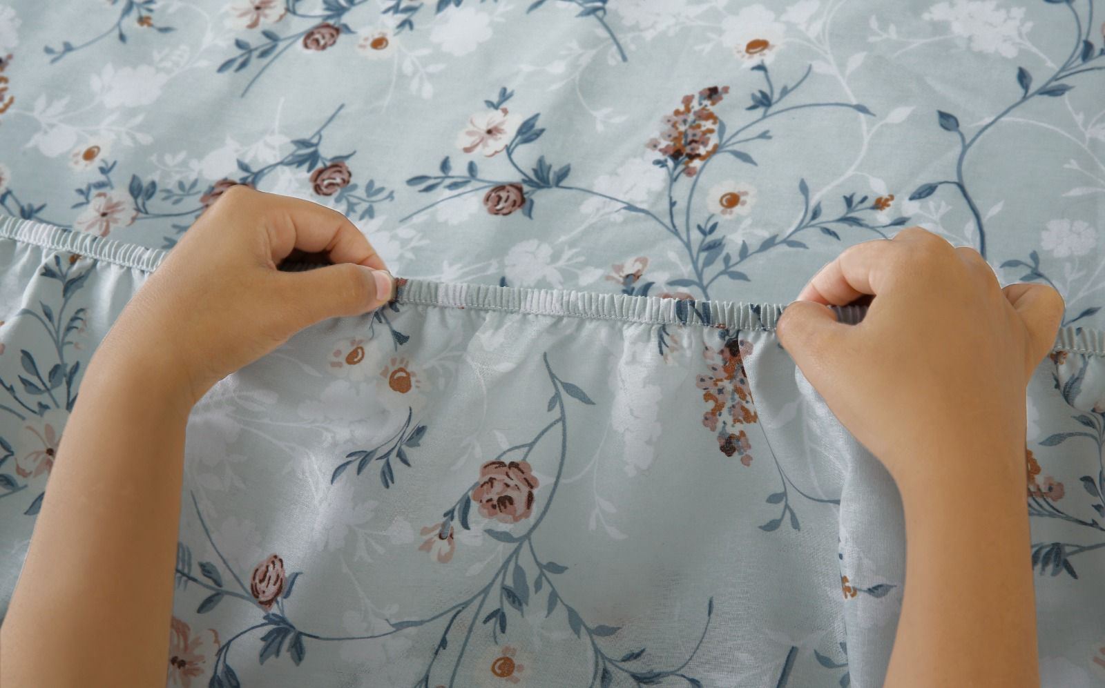 Fitted Bed Sheet-Harmony Fitted Sheets Apricot