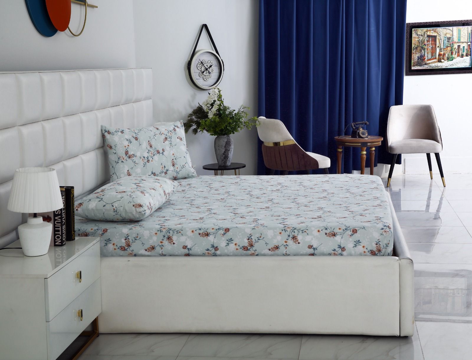 Fitted Bed Sheet-Harmony Fitted Sheets Apricot