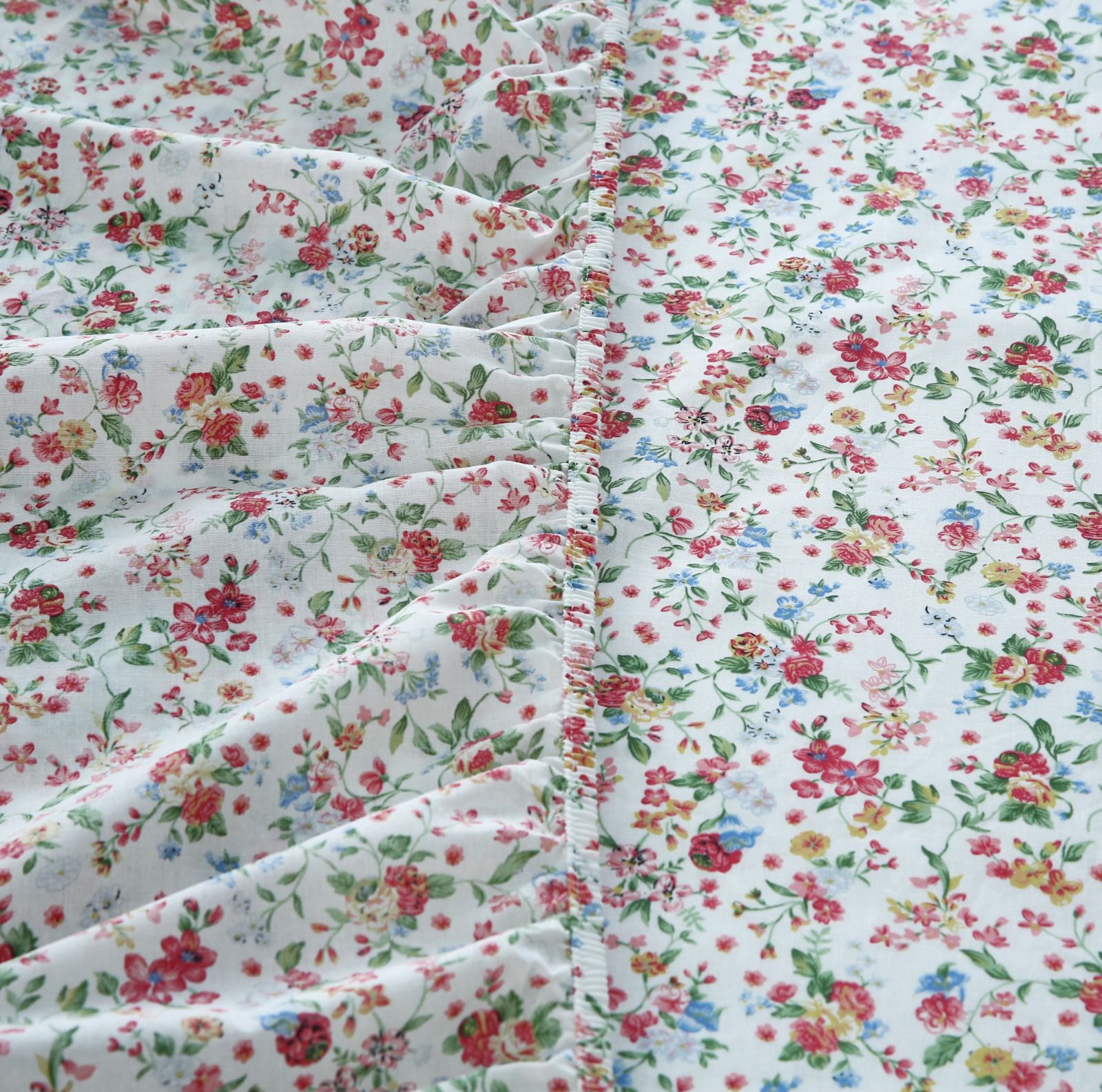 Fitted Bed Sheet-Roseto Fitted Sheets Apricot