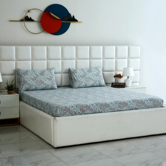Fitted Bed Sheet-Alabaster Fitted Sheets Apricot
