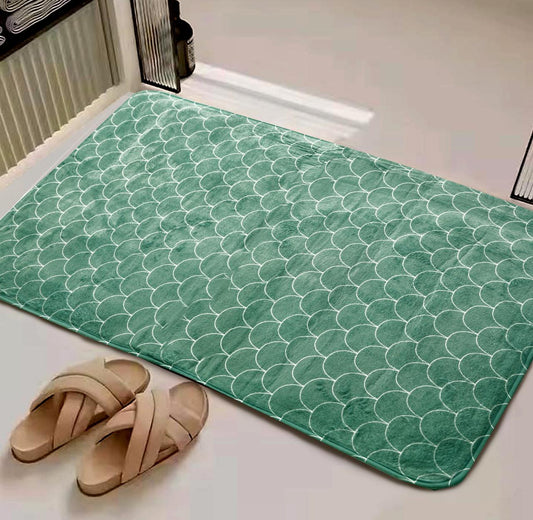 Anti-Slip Door Mat(SA2408-327)Mint Shell Door Mats Apricot