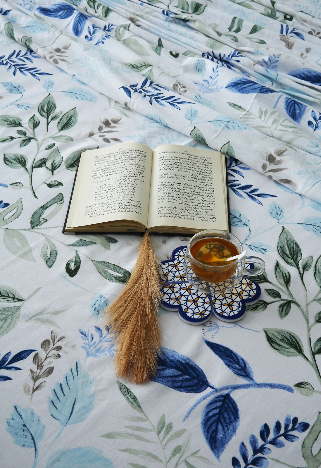 3 PCs Double Bed Sheet-DB208