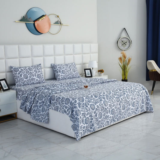3 PCs Double Bed Sheet-DB209
