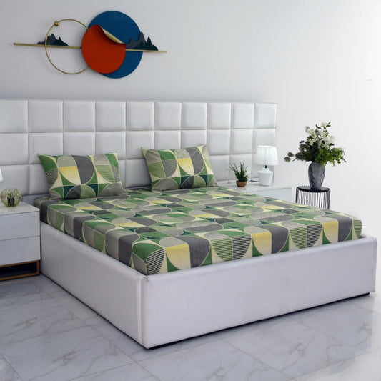 Fitted Bed Sheet-Neo Abstract