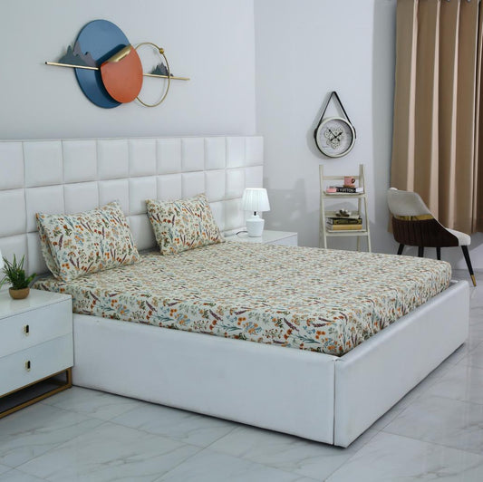 Fitted Bed Sheet-Botanical Charm