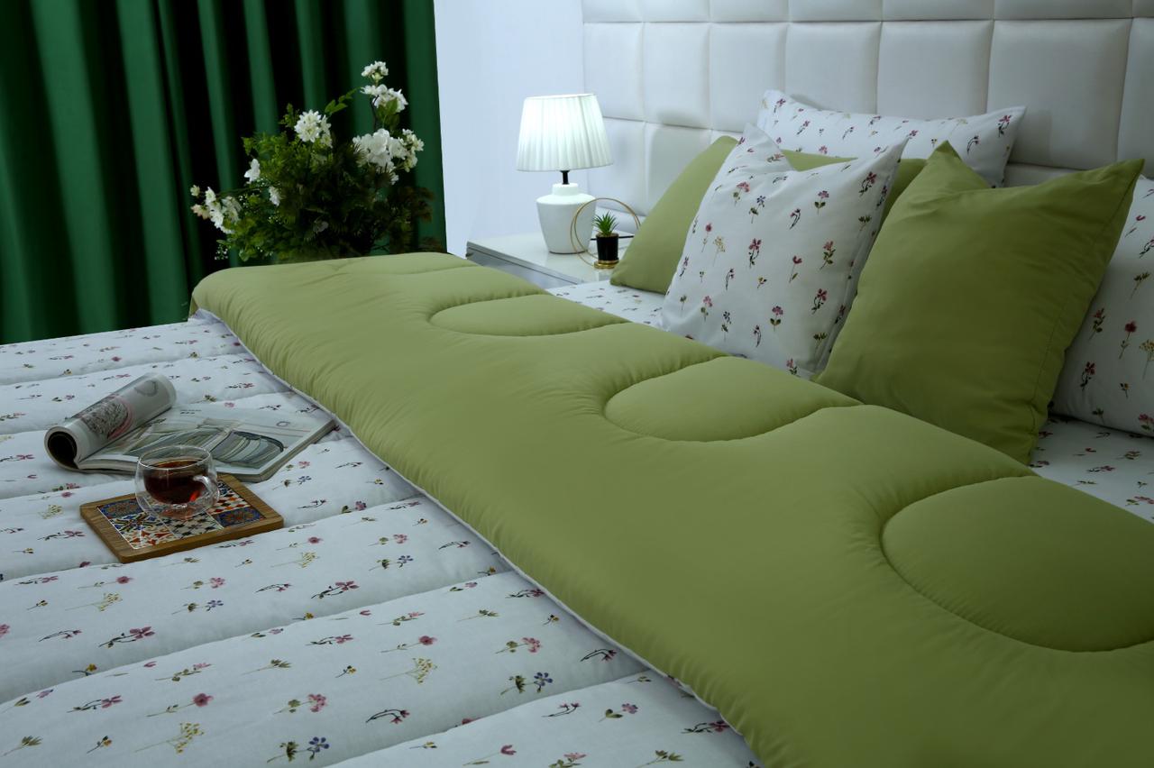 8 PCs Winter Comforter Set-Oshibana Comforters Apricot