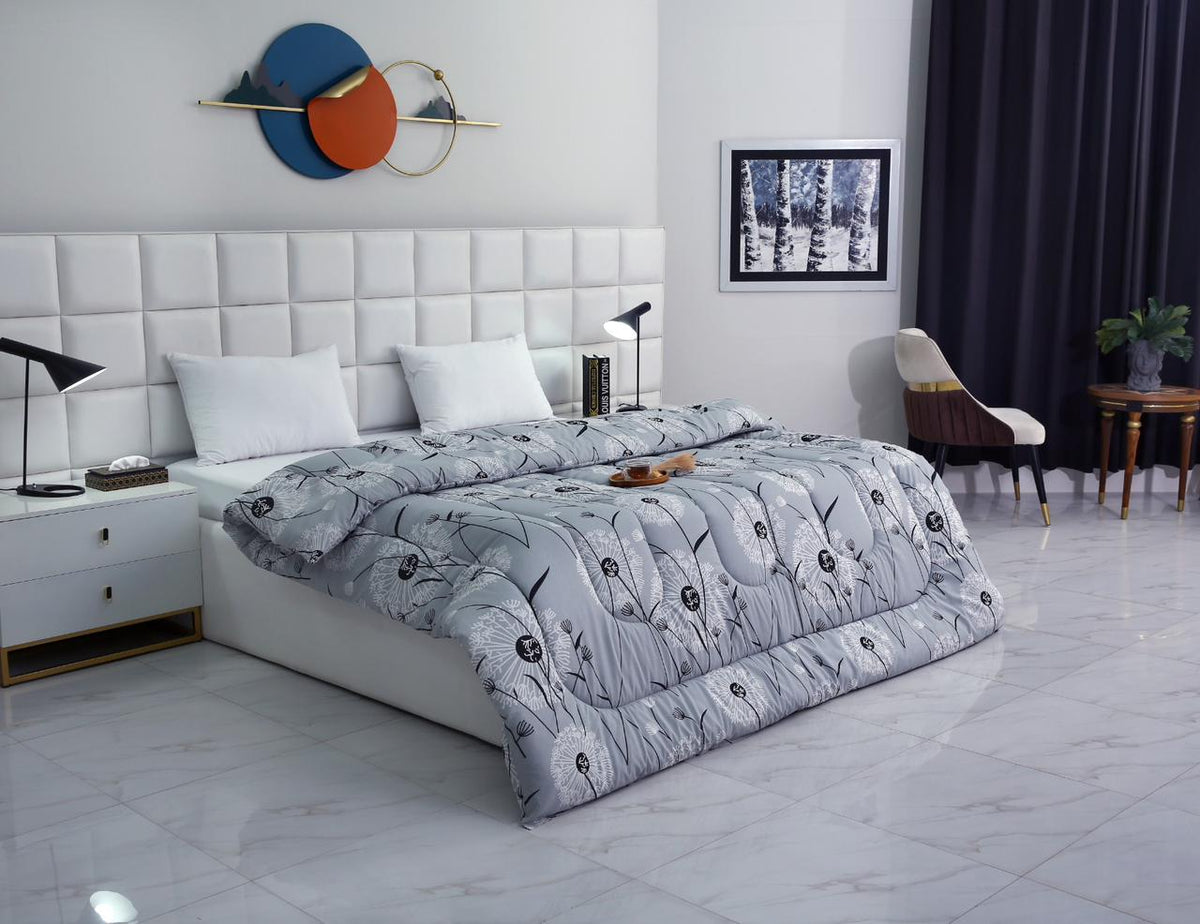 1 PC Double Winter Razai-DC004 Comforters Apricot