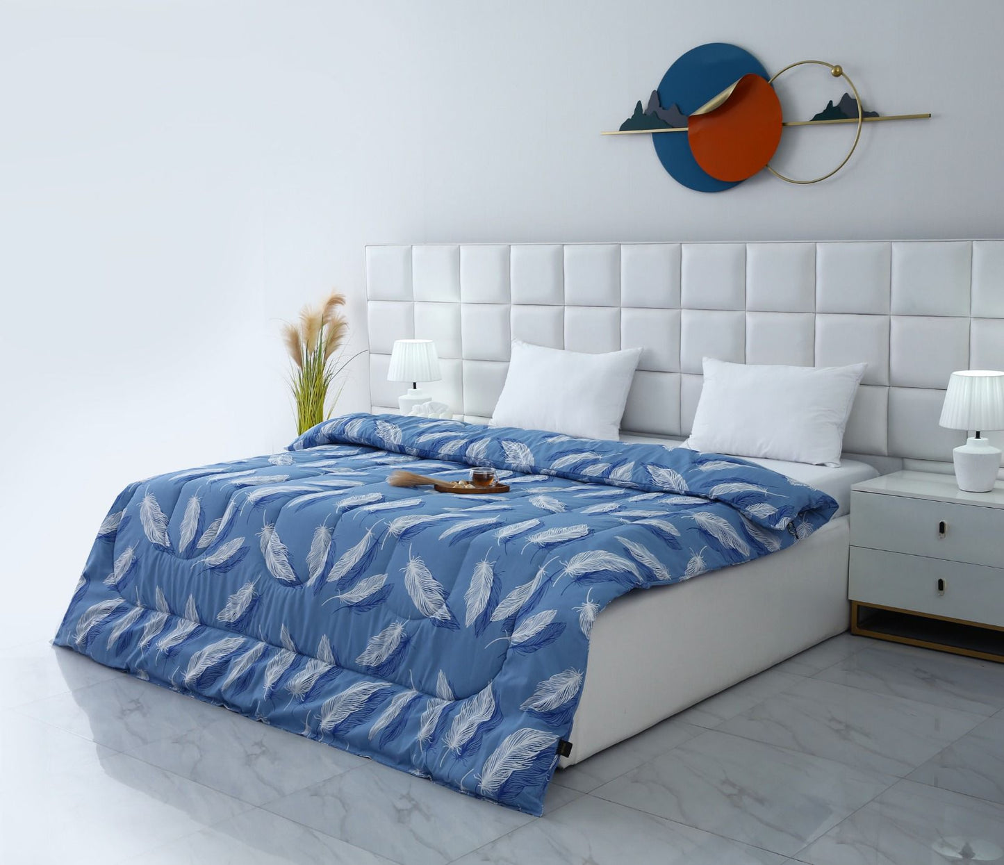 1 PC Double Winter Comforter-Plume Comforters Apricot