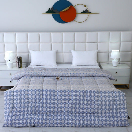 1 PC Double Winter Comforter-DC006 Comforters Apricot