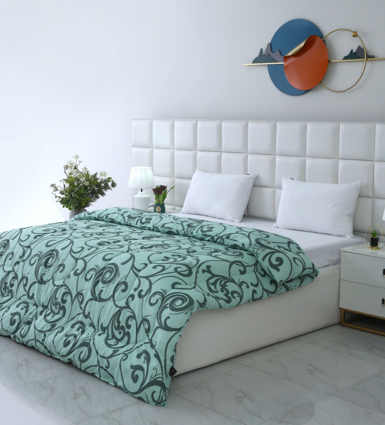 1 PC Double Winter Comforter-DC0010 Comforters Apricot