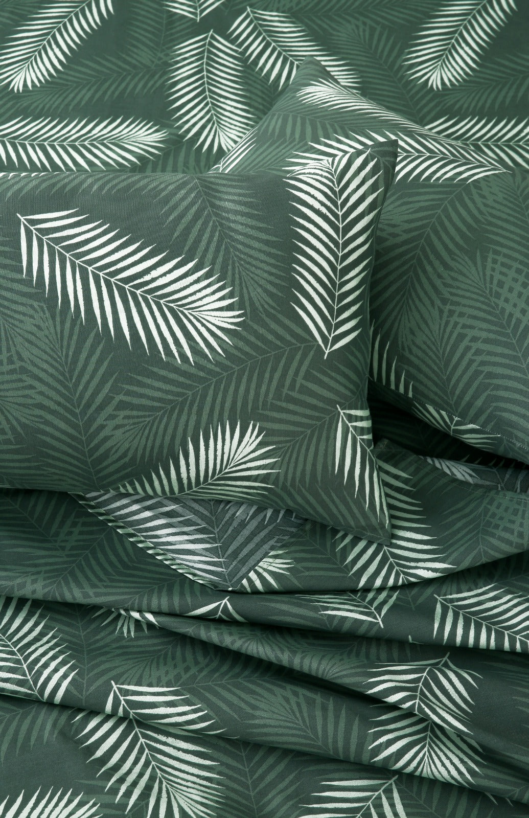 Fitted Bed Sheet-Emerald Feathers Fitted Sheets Apricot