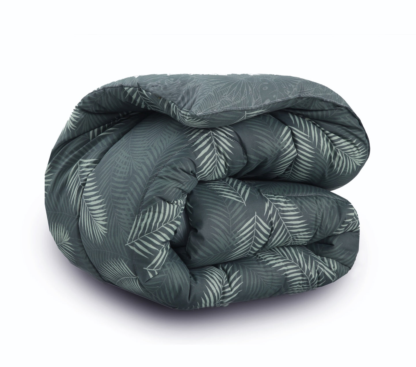 8 PCs Winter Comforter Set-Emerald Feathers Comforters Apricot