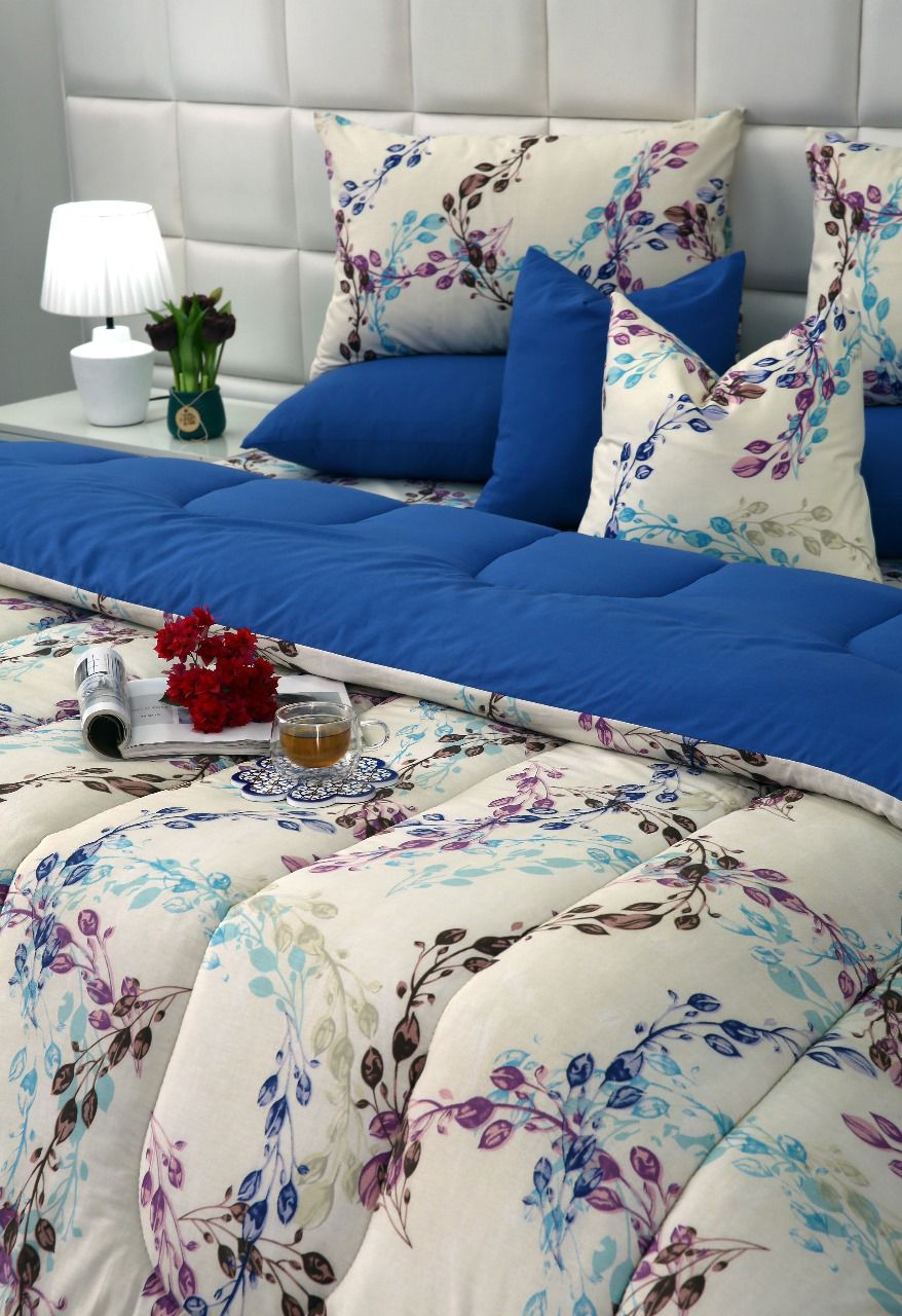 8 PCs Winter Comforter Set-Meihua