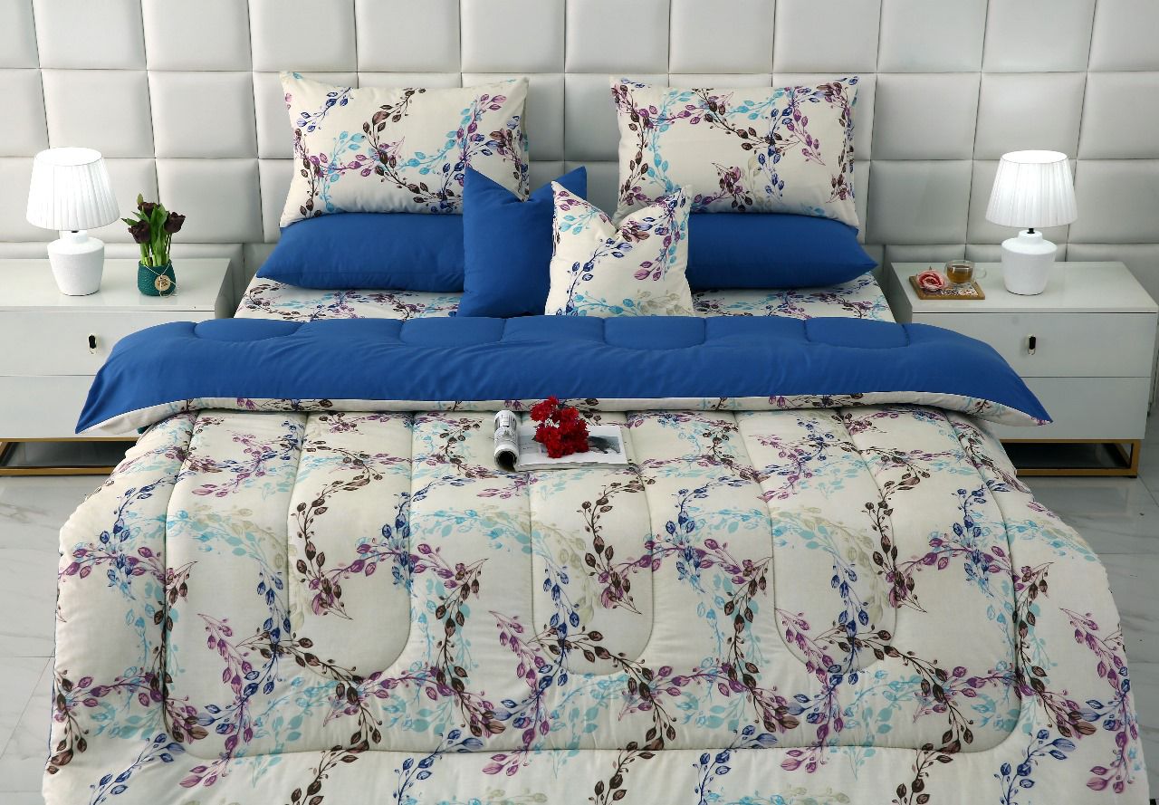 8 PCs Winter Comforter Set-Meihua