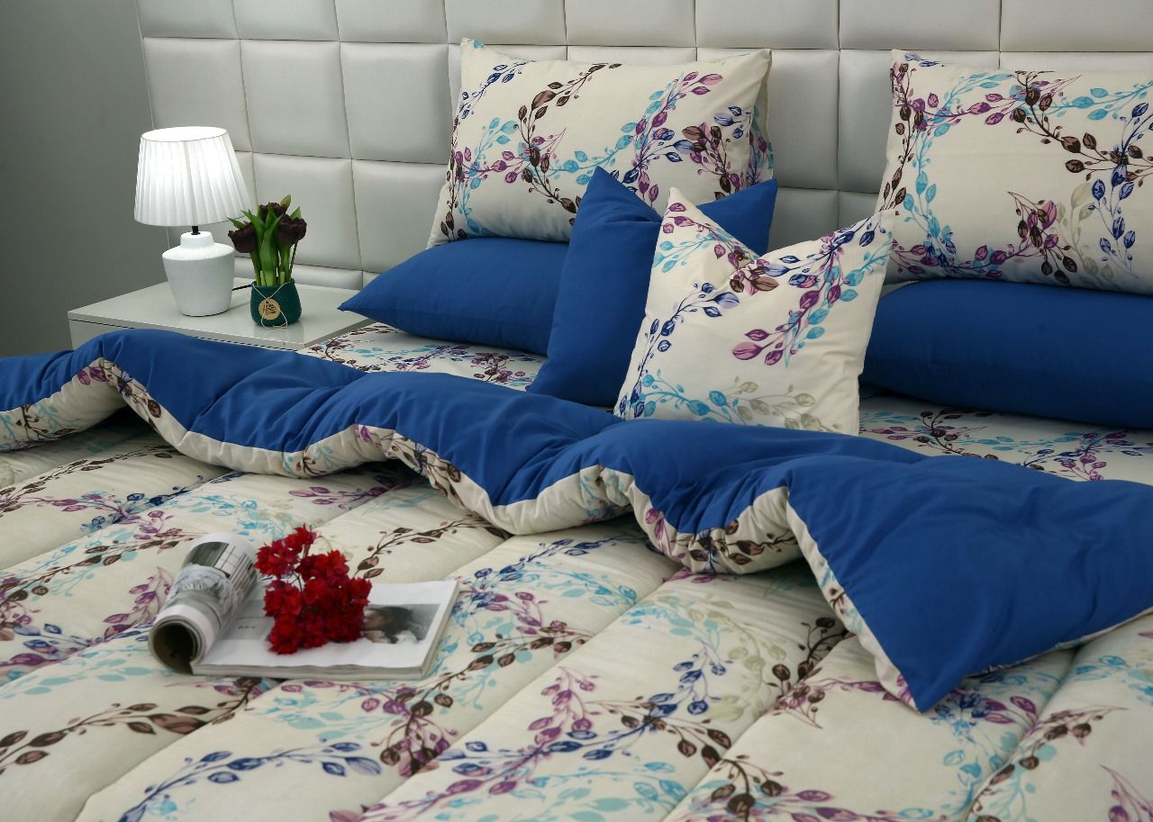 8 PCs Winter Comforter Set-Meihua