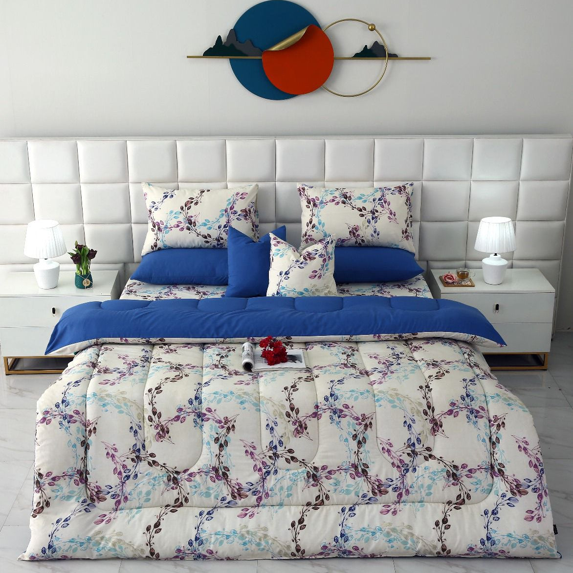 8 PCs Winter Comforter Set-Meihua