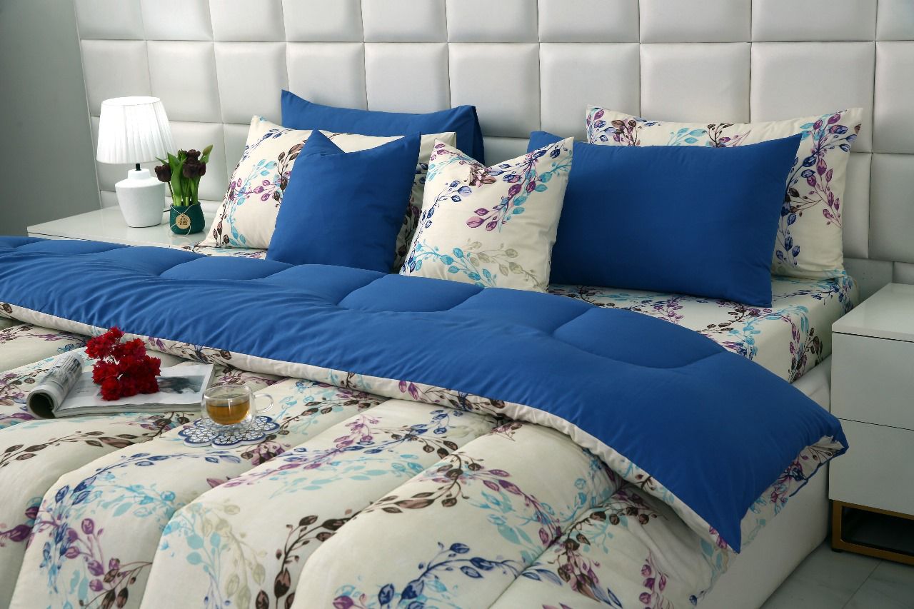 8 PCs Winter Comforter Set-Meihua