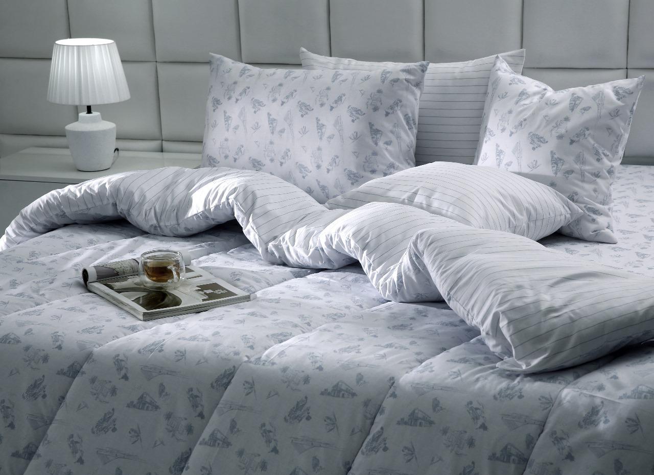 8 PCs Winter Comforter Set-Huts Comforters Apricot