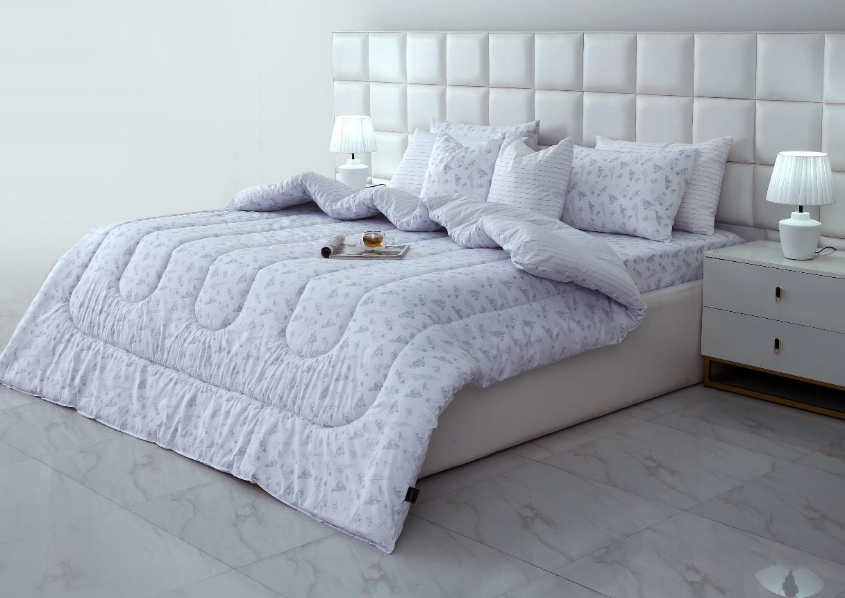 8 PCs Winter Comforter Set-Huts Comforters Apricot