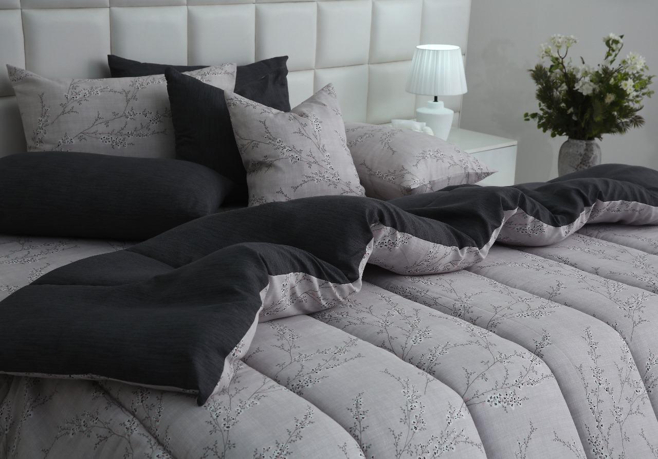 8 PCs Winter Comforter Set-Jaipur Weaves Comforters Apricot