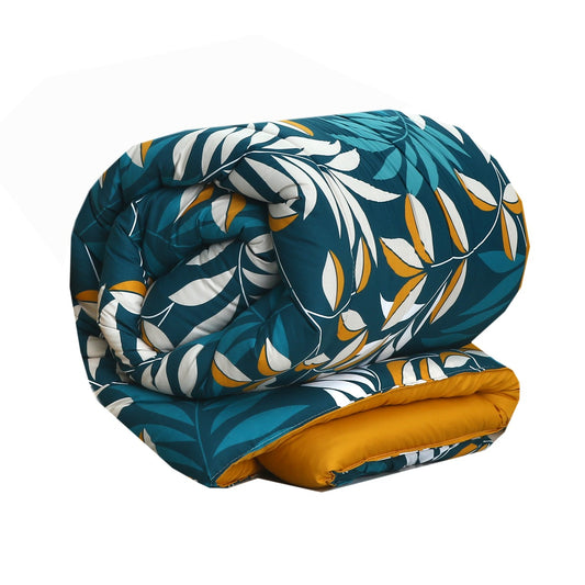 1 PC Single Comforter-Tropicals Comforters Apricot