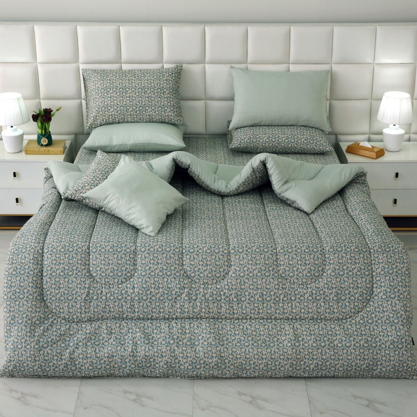 8 PCs Winter Comforter Set-Spoonflowers Comforters Apricot