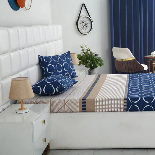 2Pcs Single Bed Sheet-Starry Nights