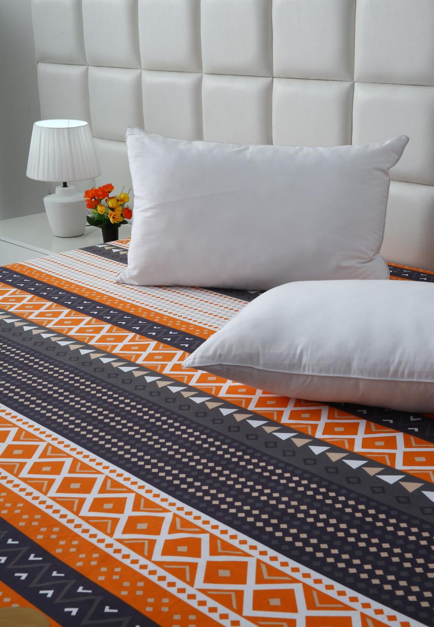Zipper Mattress Cover Printed-Mexican Style Protectors Apricot