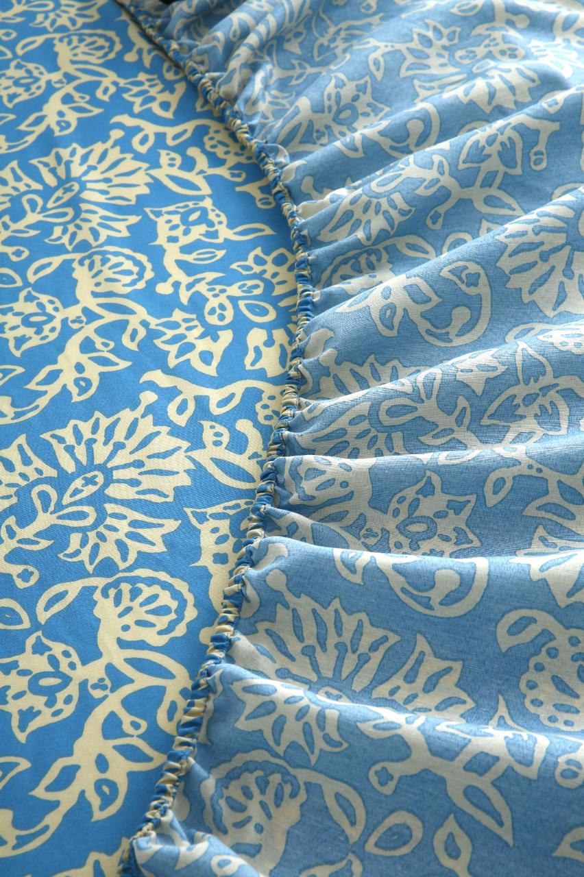 Fitted Bed Sheet-Vintage Chinese Fitted Sheets Apricot