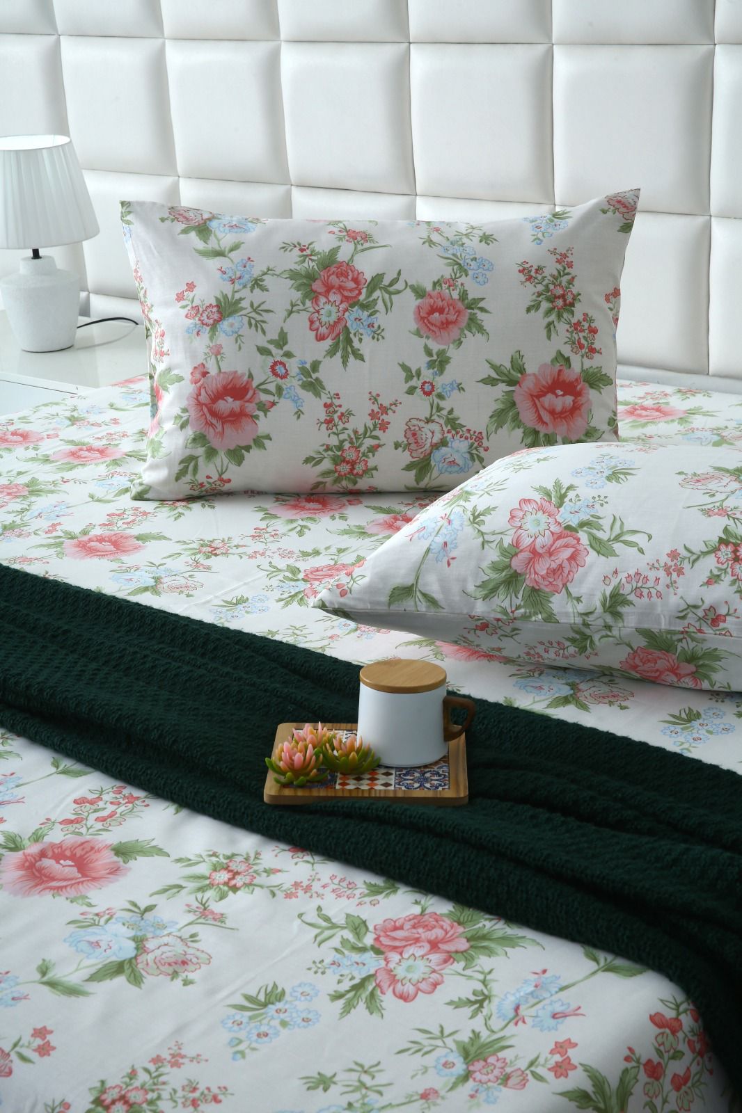 3 PCs Double Bed Sheet-DB190 Bed Sheets Apricot